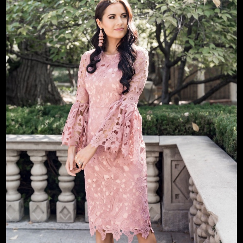 COPY - Rachel Parcell Windsor lace midi dress